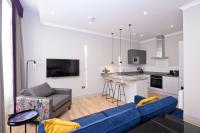 Kuchyň nebo kuchyňský kout v ubytování Destiny Scotland Charlotte Square Apartments