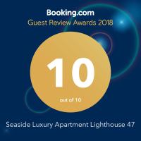 Certifikát, hodnocení, plakát nebo jiný dokument vystavený v ubytování Lighthouse by the Sea Lovely 2Bdr Apartment