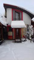 chata Ivka Leštiny during the winter