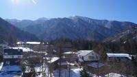 旅館の近くで見られる自然の景観