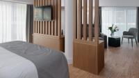 Elia Ermou Athens Hotelにあるベッド