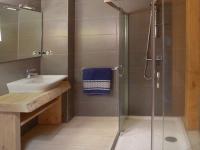 Koupelna v ubytování Apartamentos Lusarbe