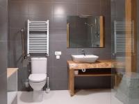 Koupelna v ubytování Apartamentos Lusarbe