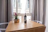 Nápoje v ubytovaní Centrico apartamento 2 dorm
