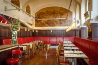 Χώρος καθιστικού στο Hotel Regina