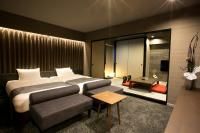 Hotel Banister Kyotoにあるベッド