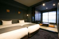 Hotel Banister Kyotoにあるベッド