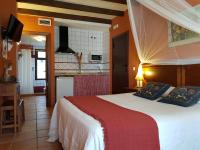 Postel nebo postele na pokoji v ubytování Hotel Apartamento Rural Finca La Media Legua