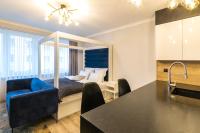 Posteľ alebo postele v izbe v ubytovaní Fabulous apartment in heart of Katowice