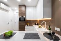 Kuchyňa alebo kuchynka v ubytovaní Apartament Luxury Miedzyborska 8b