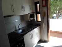 Kuchyň nebo kuchyňský kout v ubytování Apartamentos Leziria