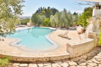The swimming pool at or close to Trullo Cime Bianche