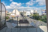 Balkón nebo terasa v ubytování Super Paradise Apartments