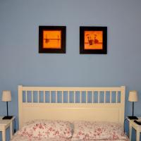 Posteľ alebo postele v izbe v ubytovaní Ale&Andrea Apartments BLU & LILLA