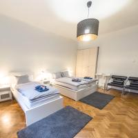 Posteľ alebo postele v izbe v ubytovaní Artissimo Apartments