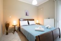 Posteľ alebo postele v izbe v ubytovaní BETTY'S AIR+PORT SEA APARTMENT