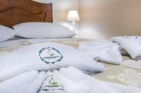 Posteľ alebo postele v izbe v ubytovaní Aromatic Home