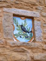 Plán poschodí v ubytovaní al Merlo Olivo, rural istrian house