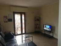 Televízia a/alebo spoločenská miestnosť v ubytovaní B&B Al Calcandola