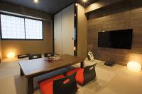 Hotel Banister Kyotoにあるテレビまたはエンターテインメントセンター