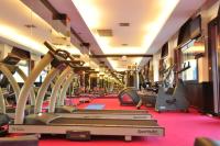 Fitness centrum a/nebo fitness zařízení v ubytování Major Grand Hotel