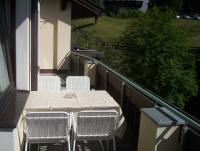 Balkon lub taras w obiekcie Hotel Garni Alpenruh-Micheluzzi