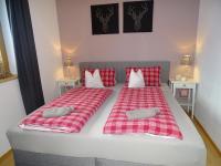 Posteľ alebo postele v izbe v ubytovaní Anna's Appartement