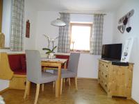 Televízia a/alebo spoločenská miestnosť v ubytovaní Anna's Appartement