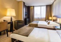 Posteľ alebo postele v izbe v ubytovaní Hotel Residence