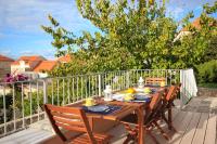 Balkón alebo terasa v ubytovaní Island stonehouse villa Kala mendula