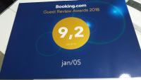 Certifikát, hodnocení, plakát nebo jiný dokument vystavený v ubytování Jan 5
