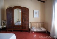Posteľ alebo postele v izbe v ubytovaní Villa la Pieve