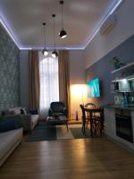 A seating area at Tempo Life Apartman