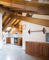 Kuchyň nebo kuchyňský kout v ubytování Apartamentos Casa Buisan
