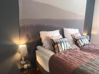 Posteľ alebo postele v izbe v ubytovaní 4 All Apart Hotel