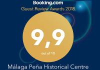 Certifikát, ocenenie alebo iný dokument vystavený v ubytovaní Málaga Peña Historical Centre Apartment