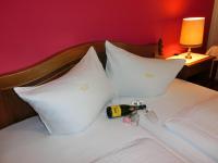 Posteľ alebo postele v izbe v ubytovaní Hotel Posthof