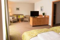 TV a/nebo společenská místnost v ubytování Hotel Mingarden