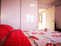 Postel nebo postele na pokoji v ubytování Apartman "Sabine red" with heated pool