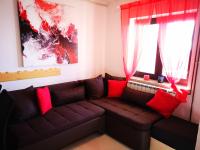 Posezení v ubytování Apartman "Sabine red" with heated pool