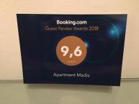 Certyfikat, podpis lub inny dokument wystawiony w obiekcie Apartment MADIS & Free Bikes