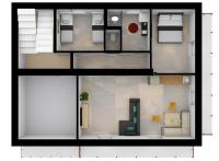 The floor plan of Haus Peter