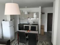 A kitchen or kitchenette at ApartVel apartment 1