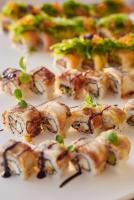 un plato de comida con un montón de comida en Hacienda Na Xamena, Ibiza, en Na Xamena