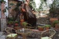 Jardín al aire libre en Hostal Rural Molino Del Bombo