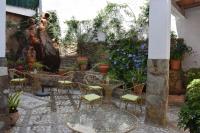 Jardín al aire libre en Hostal Rural Molino Del Bombo