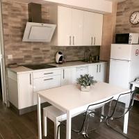 Kuchnia lub aneks kuchenny w obiekcie Niebla Centro Apartamentos
