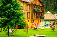 Vonkajšia záhrada v ubytovaní Kinderhotel Appelhof