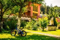 Vonkajšia záhrada v ubytovaní Kinderhotel Appelhof