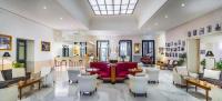A seating area at Grand Hotel Salsomaggiore